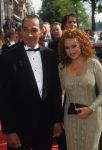 Sylvia Millecam met haar vriend Nol Willemsen