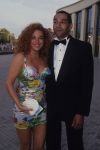 Sylvia Millecam met haar vriend Nol Willemsen