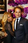 Amsterdam 8 november 2013
Sylvie Meis opent de nieuwe concept store van Hunkemoller op de leidse straat in Amsterdam. Sylvie met broer
