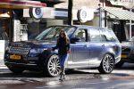 Amsterdam 10 november 2013
Tatjana met haar nieuwe Range Rover