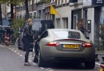 Amsterdam 25 oktober 2013
Victoria Koblenko in haar jaguar