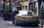 Amsterdam 25 oktober 2013
Victoria Koblenko in haar jaguar