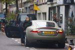 Amsterdam 25 oktober 2013
Victoria Koblenko in haar jaguar