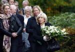 Leusden 8 november 2013
Crematie Leen Timp bij het crematorium in Leusden. Willeke Alberti