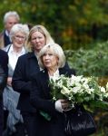 Leusden 8 november 2013
Crematie Leen Timp bij het crematorium in Leusden. Willeke Alberti
