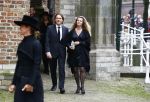 Delft 2 november 2013
Herdenkingsdienst voor prins Friso in de grote kerk in Delft. Willemijn Verloop met man