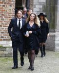 Delft 2 november 2013
Herdenkingsdienst voor prins Friso in de grote kerk in Delft. Willemijn Verloop met man