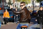 Amsterdam27 oktober 2014
Alex Klaassen op de fiets