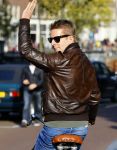 Amsterdam27 oktober 2014
Alex Klaassen op de fiets