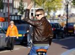 Amsterdam27 oktober 2014
Alex Klaassen op de fiets