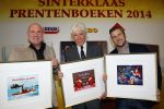Amsterdam 4 november 2014
Presentatie sinterklaasboeken in de bibliotheek van Amsterdam. Aanwezig zijn Albert Verlinde Winston Gerschtanowitz Andre Kuipers en Paul v Vliet.