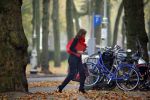 Amsterdam 30 oktober 2014
Astrid Joosten stapt uit haar audi A5 cabrio bij haar huis.
