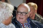 Amsterdam 28 oktober 2014
Presentatie boek Casa Rosso met Jan Otten en Rob v Hulst. Karin Bloemen reikt het eerste boek uit. Charles Geerts met zijn vrouw