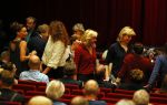 Utrecht 4 november 2014
Premiere Annie MG Schmidt op soestdijk in de schouwburg van Utrecht.
Claudia de Breij met nieuwe vriendin Jessica