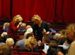 Utrecht 4 november 2014
Premiere Annie MG Schmidt op soestdijk in de schouwburg van Utrecht.
Claudia de Breij met nieuwe vriendin Jessica