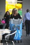 Amsterdam 31 oktober 2014
Connie Breukhoven doet boodschappen bij Albert Heijn op het gelderlandplein