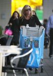 Amsterdam 31 oktober 2014
Connie Breukhoven doet boodschappen bij Albert Heijn op het gelderlandplein