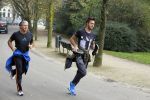 Amsterdam 5 november 2014
Dave en Dries Roelvink gaan rennen in het vondelpark voor hun soap die binnenkort op sbs6 uitgezonden wordt.