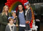 Utrecht 25 oktober 2014
Premiere Woezel en Pip in het beatrixtheater. Dinand Woesthoff met Lucy en kinderen
