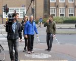 Amsterdam 5 november 2014
Dave en Dries Roelvink gaan rennen in het vondelpark voor hun soap die binnenkort op sbs6 uitgezonden wordt.