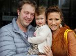 Utrecht 25 oktober 2014
Premiere Woezel en Pip in het beatrixtheater. Jessica Mendels met man en dochter