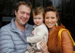 Utrecht 25 oktober 2014
Premiere Woezel en Pip in het beatrixtheater. Jessica Mendels met man en dochter