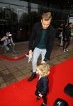 Utrecht 25 oktober 2014
Premiere Woezel en Pip in het beatrixtheater. Jim Bakkum met zoon