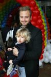 Utrecht 25 oktober 2014
Premiere Woezel en Pip in het beatrixtheater. Jim Bakkum met zoon