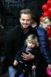 Utrecht 25 oktober 2014
Premiere Woezel en Pip in het beatrixtheater. Jim Bakkum met zoon