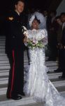 16 November 1990
Justine Pelmelay getrouwd met Nanouck Brassers
Foto Peter Smulders BV