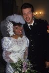 16 November 1990
Justine Pelmelay getrouwd met Nanouck Brassers
Foto Peter Smulders BV