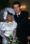 16 November 1990
Justine Pelmelay getrouwd met Nanouck Brassers
Foto Peter Smulders BV