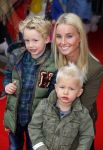 Utrecht 25 oktober 2014
Premiere Woezel en Pip in het beatrixtheater. Kim Stekelenburg met moeder en kinderen