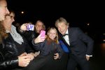 Hilversum 27 oktober 2014
Premiere film pak van mijn hart van Kees v Nieuwkerk. Matthijs v Nieuwkerk met zijn dochter Jet