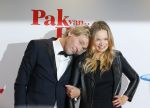 Hilversum 27 oktober 2014
Premiere film pak van mijn hart van Kees v Nieuwkerk. Matthijs v Nieuwkerk met zijn dochter Jet