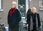 Amsterdam27 oktober 2014
Herdenkingsdienst Seth Gaaikema in de westertoren in Amsterdam. Maurice Hermans met vrouw