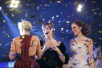 Hilversum 27 oktober 2014
Finale Hollands next top model 2014 HNTM in studio 21 gepresenteerd door Anouk Smulders en Fred v Leer.Finalisten zijn Nicky Opheij Sanne Aisha en Debbie Dhillon. In de jury zitten Freek Koster May Britt Mobach en Dirk Kikstra.
