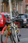 Amsterdam 31 oktober 2014
Owen Schumacher op de fiets in Amsterdam zuid
