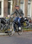 Amsterdam 31 oktober 2014
Owen Schumacher op de fiets in Amsterdam zuid