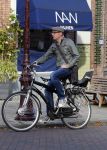Amsterdam 31 oktober 2014
Owen Schumacher op de fiets in Amsterdam zuid