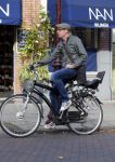 Amsterdam 31 oktober 2014
Owen Schumacher op de fiets in Amsterdam zuid