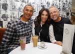 Blaricum 24 oktober 2014
Ruud Gullit met zijn vriendin Maggie Jimenez in Blaricum bij Gordon op de koffie.