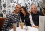 Blaricum 24 oktober 2014
Ruud Gullit met zijn vriendin Maggie Jimenez in Blaricum bij Gordon op de koffie.