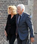 Amsterdam27 oktober 2014
Herdenkingsdienst Seth Gaaikema in de westertoren in Amsterdam. Wim Dik met vrouw