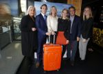Amsterdam 12 november 2015
Presentatie koffers van de NOC NSF van princess voor Rio 2016 bij restaurant het Bosch.
Aad Ouborg met gezin en zus Els
