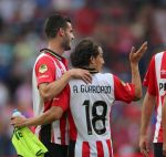 Eindhoven, 30 Augustus 2015
Kompetitie Seizoen 2015/2016
PSV-SC Feyenoord, eindstand 3-1
Andres Guardado