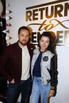 Amsterdam 16 oktober 2015
Katja Schuurman opent return to sender winkel op westergasfabriek terrein in Amsterdam. Haar vriend Freek v Noordwijk doet de catering. Birgit Schuurman met Arne Toonen