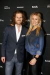 Amsterdam 29 oktober 2015 
Presentatie nieuwe samsung smart watch in samenwerking met BALR. in the harbour club.
Celine Huismans met vriend