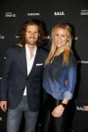 Amsterdam 29 oktober 2015 
Presentatie nieuwe samsung smart watch in samenwerking met BALR. in the harbour club.
Celine Huismans met vriend