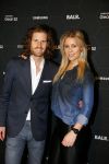 Amsterdam 29 oktober 2015 
Presentatie nieuwe samsung smart watch in samenwerking met BALR. in the harbour club.
Celine Huismans met vriend